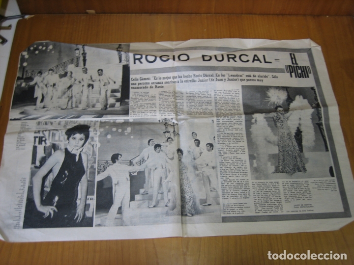 Coleccionismo de carteles: Recorte de prensa o revista . Roc&iacute;o D&uacute;rcal