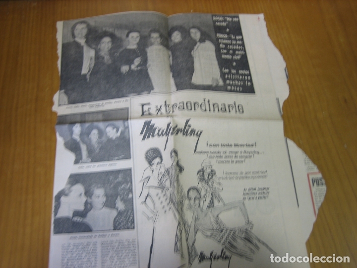 Coleccionismo de carteles: Recorte de prensa o revista . Roc&iacute;o D&uacute;rcal