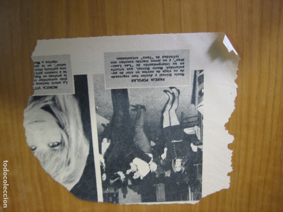 Coleccionismo de carteles: Recorte de prensa o revista . Roc&iacute;o D&uacute;rcal