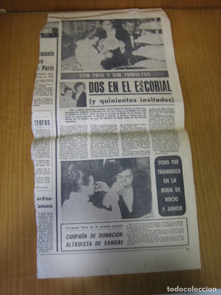 Coleccionismo de carteles: Recorte de prensa o revista . Roc&iacute;o D&uacute;rcal