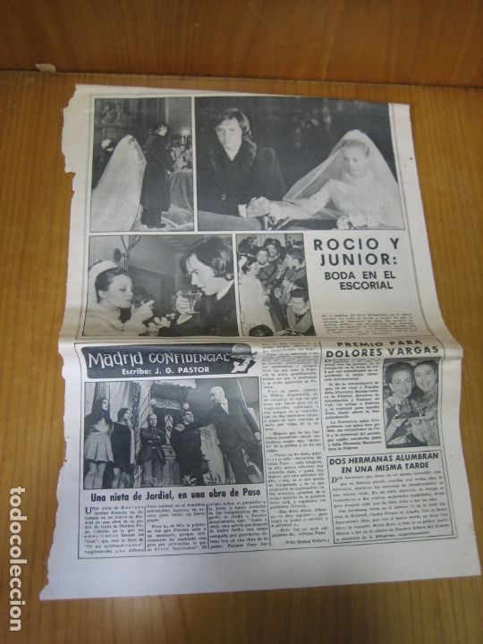 Coleccionismo de carteles: Recorte de prensa o revista . Roc&iacute;o D&uacute;rcal