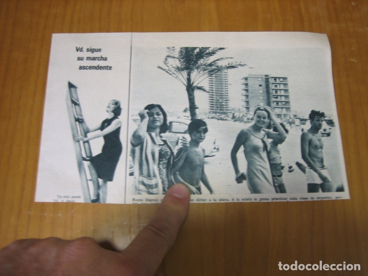 Coleccionismo de carteles: Recorte de prensa o revista . Roc&iacute;o D&uacute;rcal