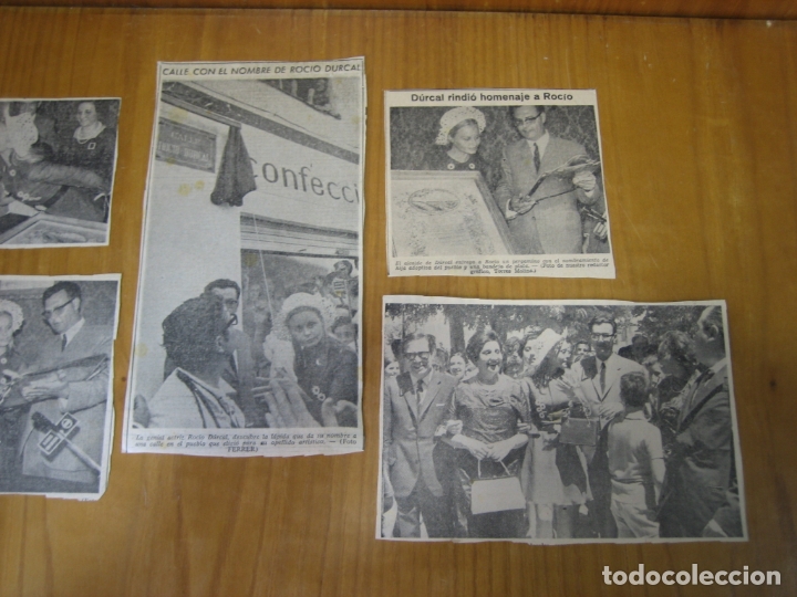 Coleccionismo de carteles: Recorte de prensa o revista . Roc&iacute;o D&uacute;rcal