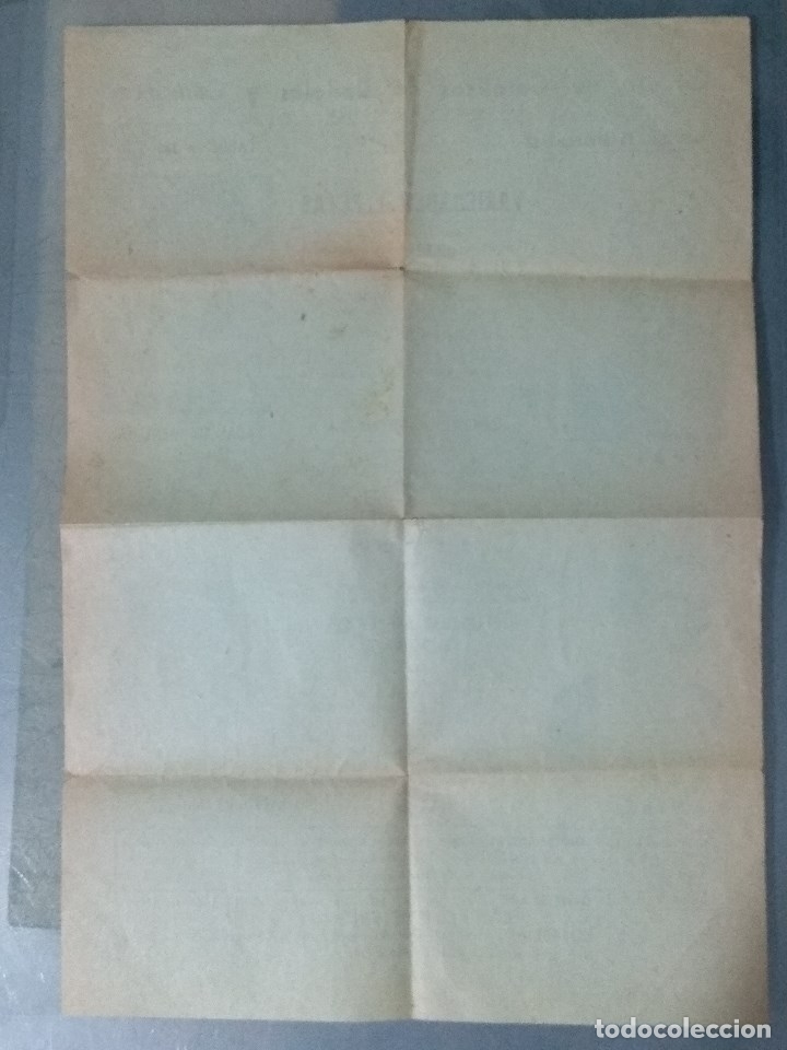 Coleccionismo de carteles: PROGRAMA ACTOS CIRCULO DE CATOLICOS DE BA&Ntilde;OLAS (CARTELITO). 1948. - Foto 2