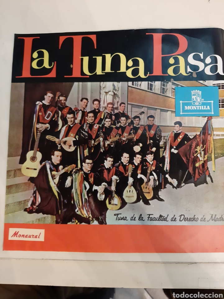 Collectionnisme d'affiches: La tuna Pasa Facultad Derecho Madrid Discos Montilla