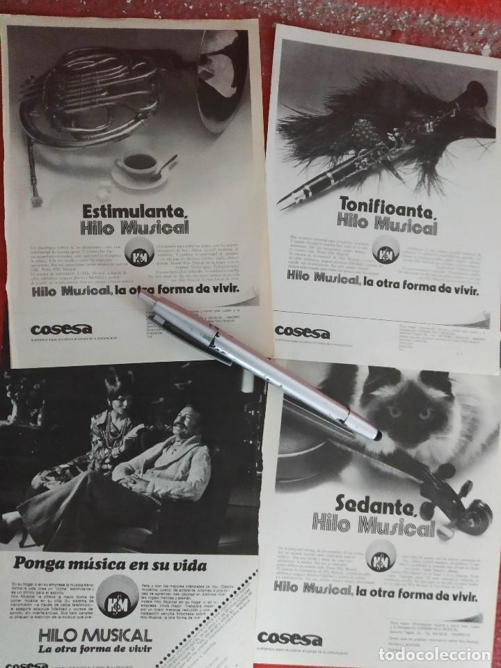 Sammeln von Plakaten: HILO MUSICAL COSESA PONGA MUSICA EN SU VIDA.