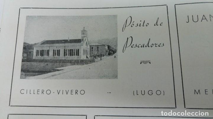 Collectionnisme d'affiches: POSITO DE PESCADORES CILLERO -VIVERO LUGO HOJA A&Ntilde;O 1942