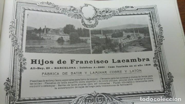 Collectionnisme d'affiches: FABRICA DE BATIR Y LAMINAR COBRE Y LATON HIJOS DE FRANCISCO LACAMBRA BARCELONA HOJA REVISTA A&Ntilde;O 1920