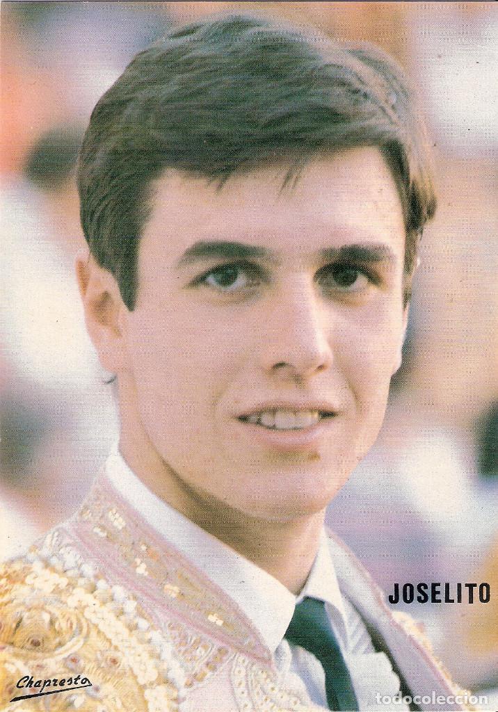 Coleccionismo de carteles: Foto cartel del torero Joselito