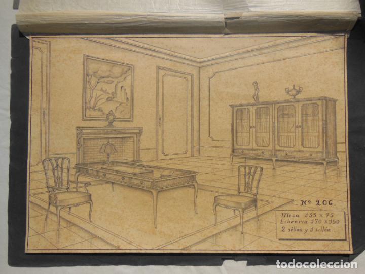 Colecionismo de cartazes: DESPACHO. N&ordm; 206.  Muebles Lloret, Valencia.