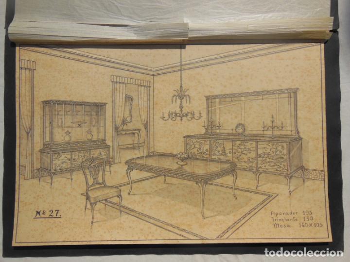 Colecionismo de cartazes: COMEDOR. N&ordm; 27. Muebles Lloret, Valencia.