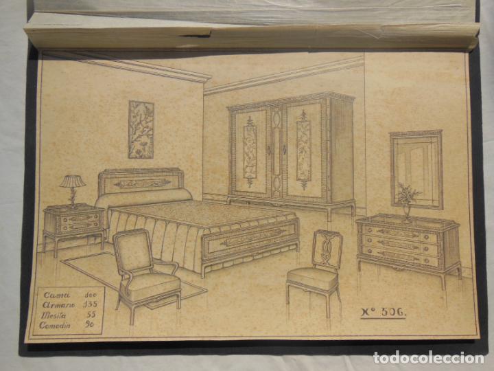 Colecionismo de cartazes: HABITACI&Oacute;N INDIVIDUAL N&ordm; 506. Muebles Lloret, Valencia.