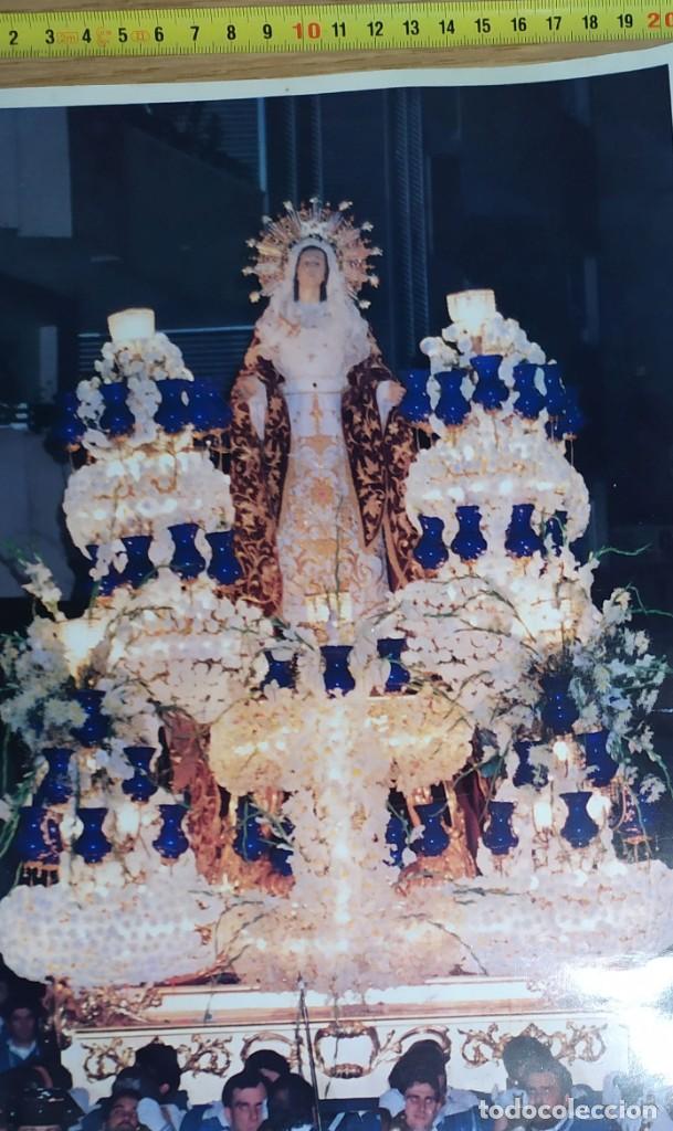 Coleccionismo de carteles: CARTEL A4 SANTISIMA VIRGEN DEL PRIMER DOLOR COFRADIA CALIFORNIA  CARTAGENA MIERCOLES SANTO