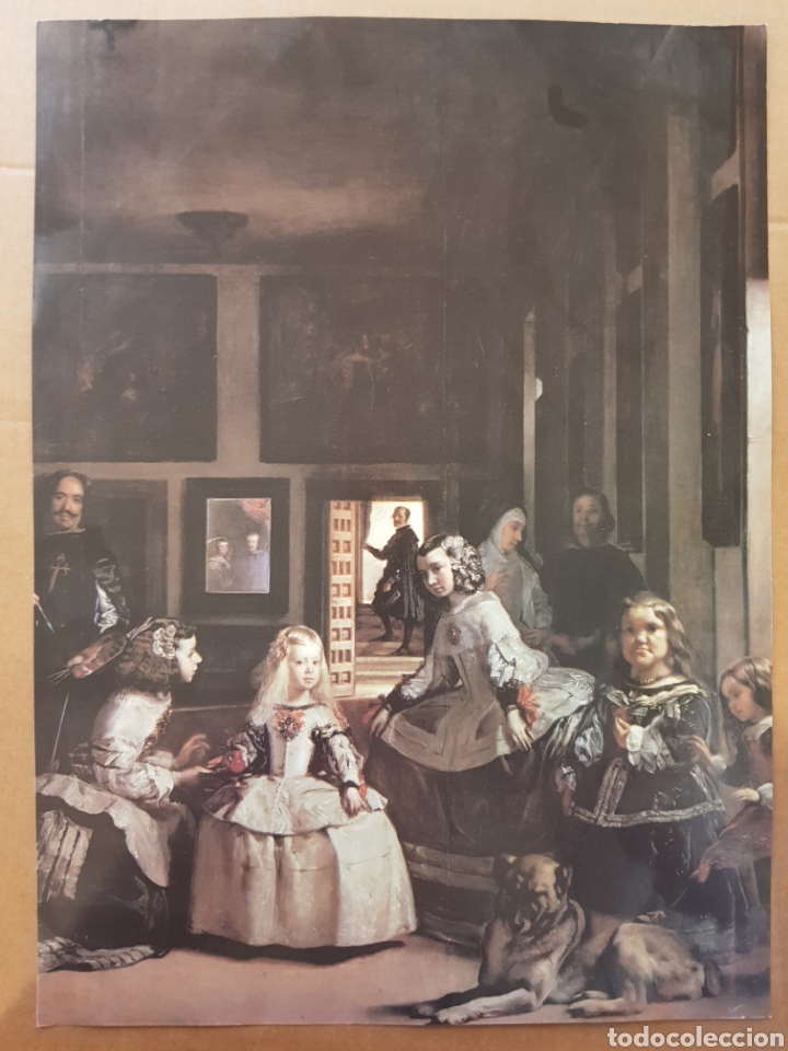 Coleccionismo de carteles: L&aacute;mina Las Meninas , Velazquez