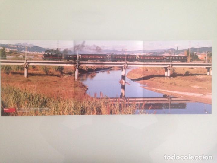 Poster collecting: POSTER TREN 59x21, TREN HISTORICO F.G.C. LOCOMOTORA 209 MONISTROL, HOBBYTREN