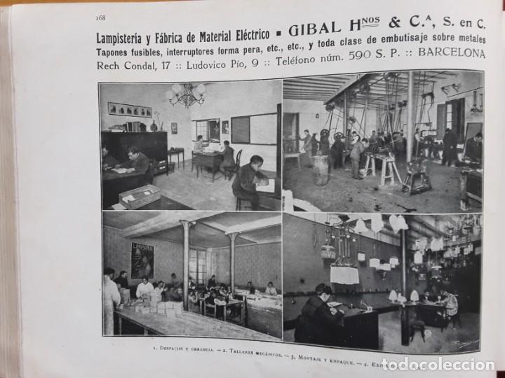 Coleccionismo de carteles: LAMPISTERIA FABRICA MATERIAL ELECTRICO GIBAL HERMANOS BARCELONA TAPONES FUSIBLES INTERRUPTORES 1919