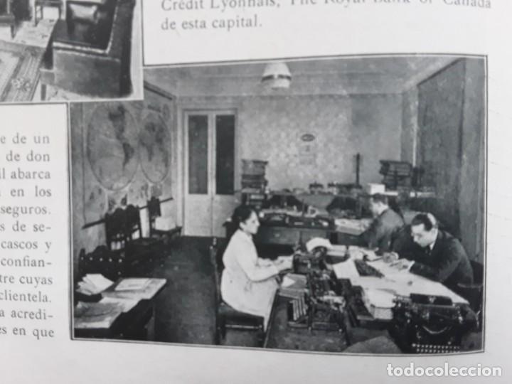 Coleccionismo de carteles: MAGIN FARGA SEGUROS Y REASEGUROS BARCELONA HOJA REVISTA A&Ntilde;O 1919 - Foto 2