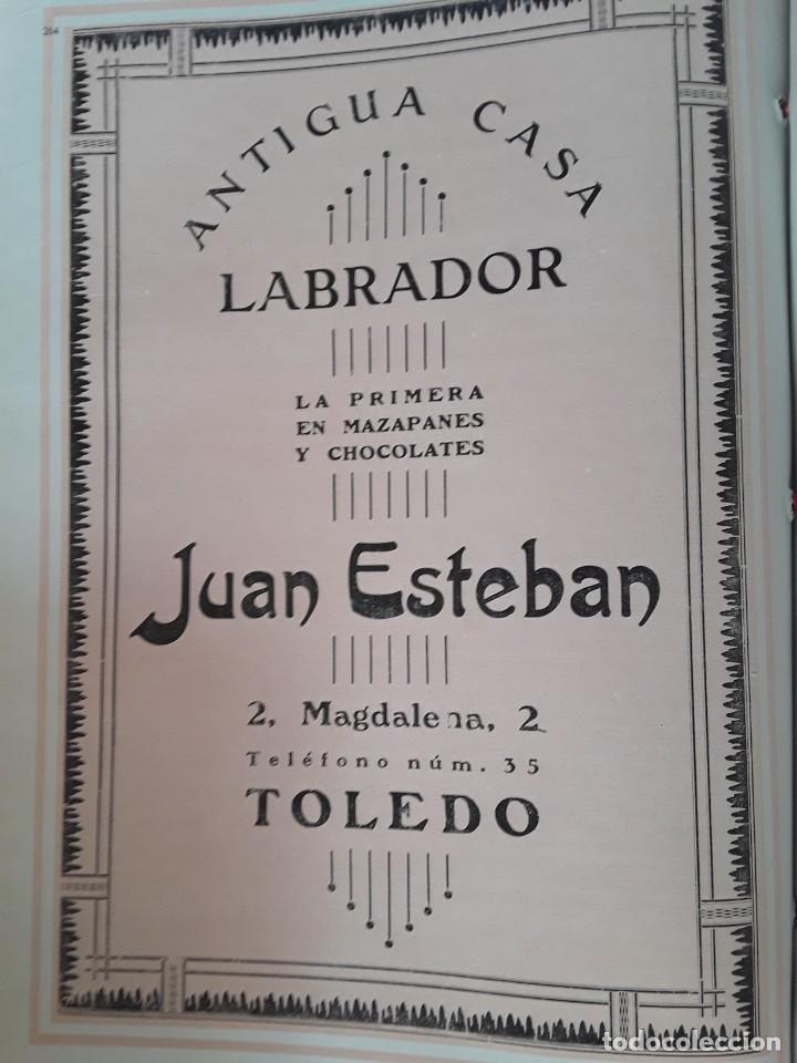 Sammeln von Plakaten: ANTIGUA CASA LABRADOR LA PRIMERA EN MAZAPANES Y CHOCOLATES JUAN ESTEBAN TOLEDO HOJA A&Ntilde;O 1928