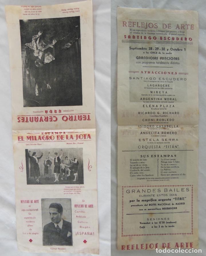Collezionismo di affissi: REFLEJOS DE ARTE. URDA. TEATRO CERVANTES