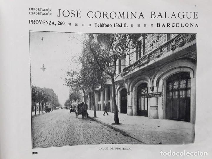 Poster collecting: IMPORTACION EXPORTACION JORGE COROMINA BALAGUE BARCELONA 2 HOJAS REVISTA A&Ntilde;O 1920
