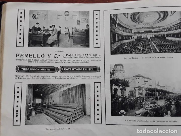 Colecionismo de cartazes: TUBERIAS DE ACERO ASFALTADAS PERELLO Y C&ordf; BARCELONA HOJA REVISTA A&Ntilde;O 1920