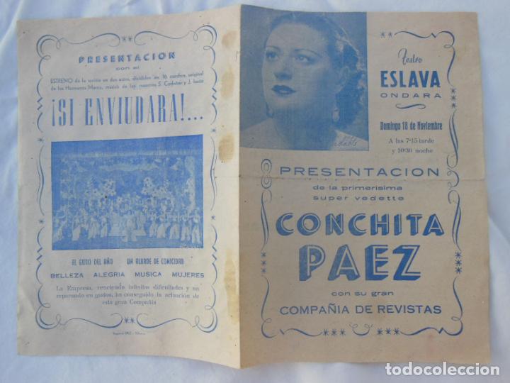 Sammeln von Plakaten: SI ENVIUDARA! ONDARA 1951 Conchita Paez, Daniel Ben&iacute;tez, Julita del Valle, Jos&eacute; Barrachina,...