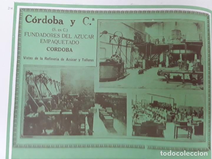 Collectionnisme d'affiches: REFINERIA DE AZUCAR CORDOBA Y C&ordf; FUNDADORES AZUCAR EMPAQUETADO CORDOBA HOJA A&Ntilde;O 1927