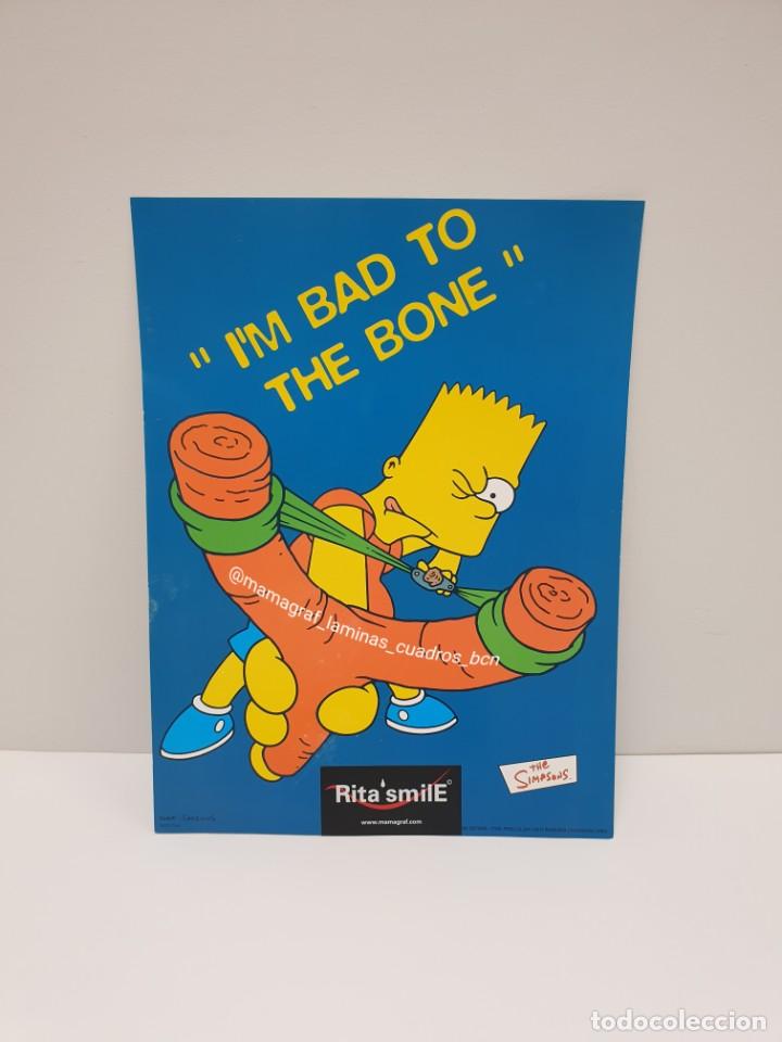Coleccionismo de carteles: THE SIMPSONS. DOS L&Aacute;MINAS. MAMAGRAF