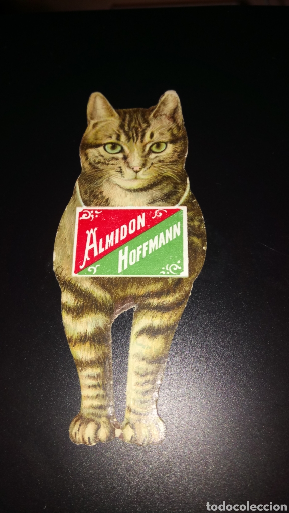 Coleccionismo de carteles: CART&Oacute;N TROQUELADO DE ALMID&Oacute;N HOFFMANN. - Foto 1