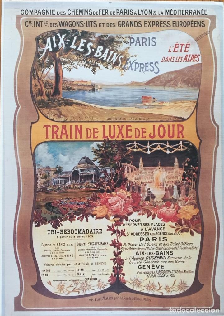 Coleccionismo de carteles: ferrocarriles hist&oacute;ricos - Foto 3
