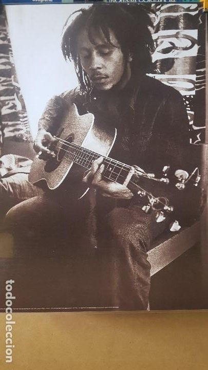 Coleccionismo de carteles: LOTE: 3 L&Aacute;MINAS PLASTIFICADAS DE BOB MARLEY 43CMX60CM CADA UNA