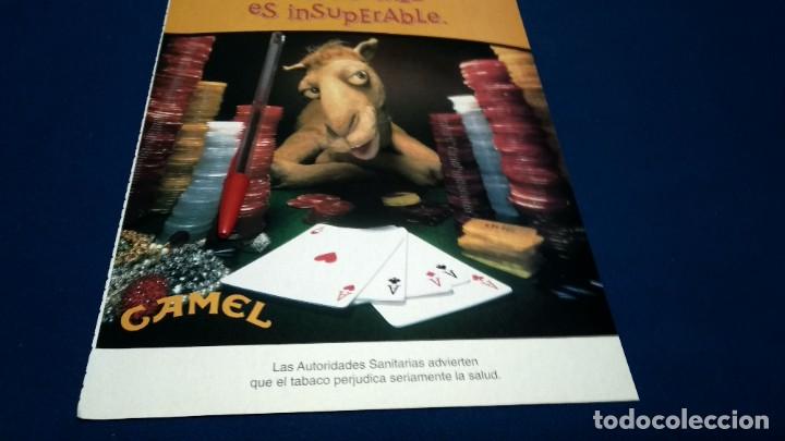 Collectionnisme d'affiches: POSTER REVISTA HOJA PUBLICIDAD EN PRENSA CAMEL