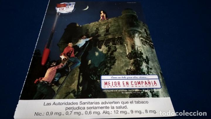 Sammeln von Plakaten: POSTER REVISTA HOJA PUBLICIDAD EN PRENSA ( L&M ) MEJOR EN COMPA&Ntilde;IA