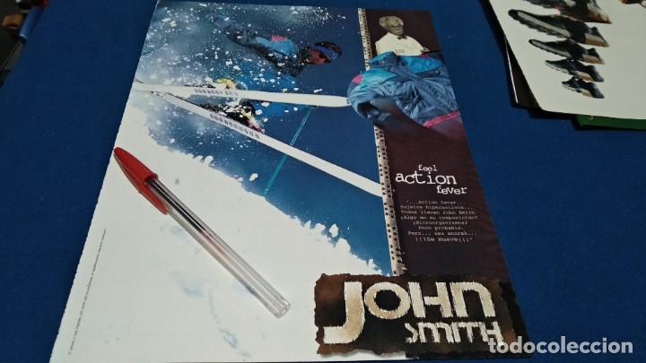 Collezionismo di affissi: POSTER REVISTA HOJA PUBLICIDAD EN PRENSA ( JOHN SMITH - FEEL ACTION FEVER )