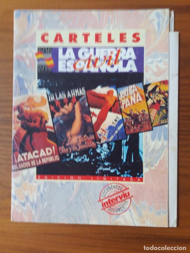 Coleccionismo de carteles: CARTEL. CARPETA PARA GUARDAR LOS CARTELES DE LA GUERRA CIVIL ESPA&Ntilde;OLA. EDITADO POR INTERVIU