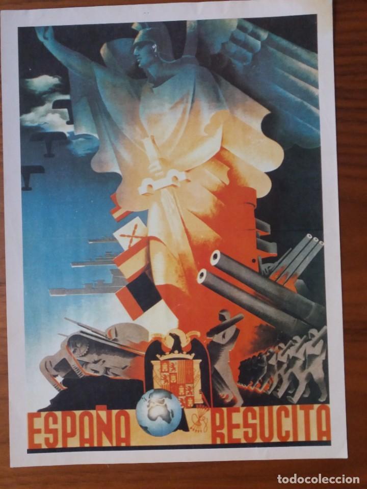 Coleccionismo de carteles: CARTEL. ESPA&Ntilde;A RESICITA.DE LA GUERRA CIVIL ESPA&Ntilde;OLA. DE INTERVIU, N&Uacute;MERO, 5