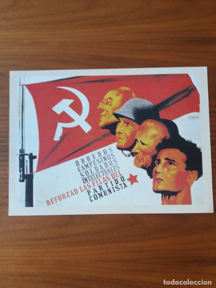 Coleccionismo de carteles: CARTEL. OBREROS, CAMPESINOS, SOLDADOS, INTELECTU DE LA GUERRA CIVIL ESPA&Ntilde;OLA. DE INTERVIU, N&Uacute;MERO, 7