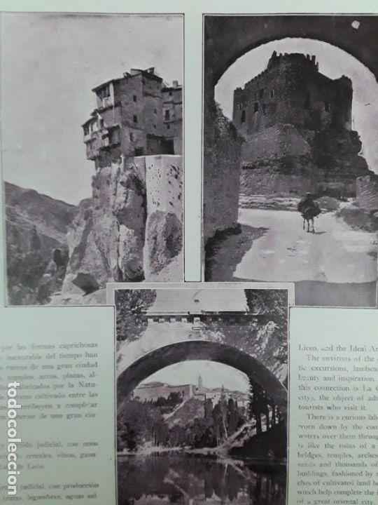 Coleccionismo de carteles: CUENCA 2 HOJAS REVISTA A&Ntilde;O 1930 - Foto 3
