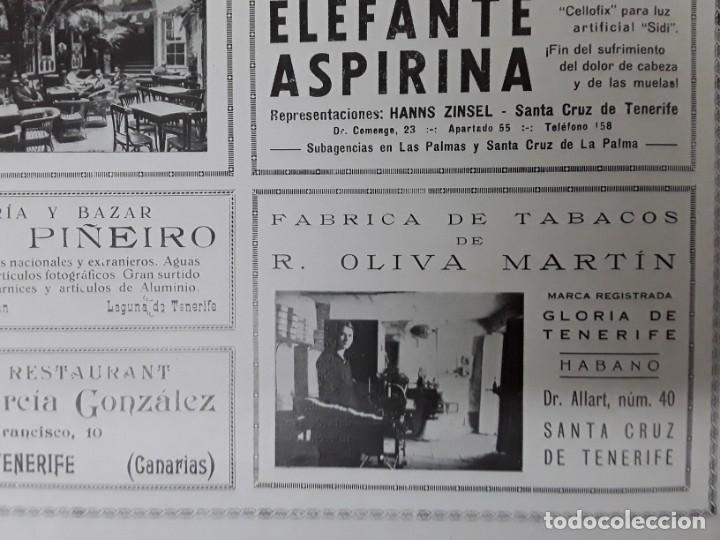 Colecionismo de cartazes: FABRICA TABACOS R.OLIVA MARTIN SANTA CRUZ TENERIFE / FABRICA CIGARRILLOS EL ARGUAL LA PALMA A&Ntilde;O 1930