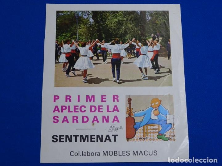 Poster collecting: PRIMER APLEC DE LA SARDANA DE RIPOLLET 1976.HOMENATGE PAU CASAL.