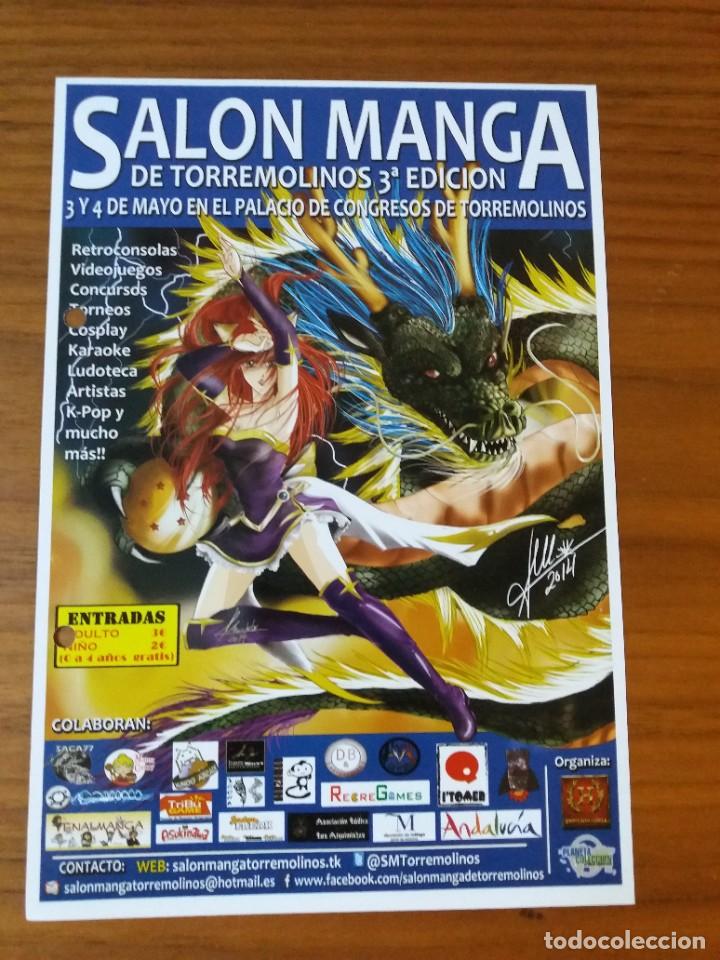 Collectionnisme d'affiches: CARTEL PUBLICITARIO DEL 3&ordm; SAL&Oacute;N DEL COLECCIONISMO. SAL&Oacute;N MANGA EN TORREMOLINOS.