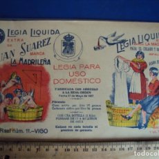 Coleccionismo de carteles: (PS-210213)PUBLICIDAD LEJIA LIQUIDA LA MADRILEÑA -VIGO