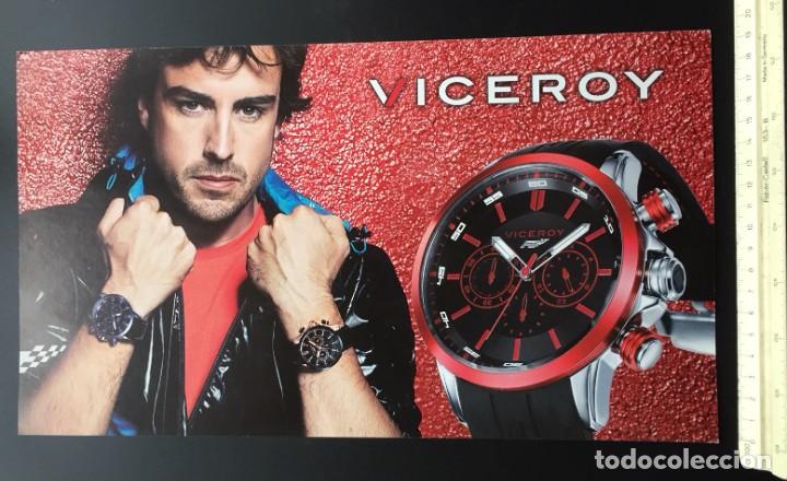 Coleccionismo de carteles: FERNANDO ALONSO - VICEROY - Foto 2