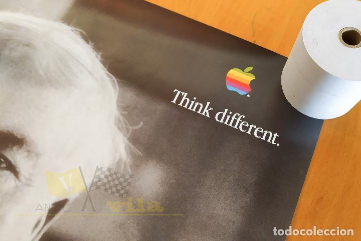 Coleccionismo de carteles: Poster de APPLE - Think Different - Thomas Edison - 1997 - 50x70 - Foto 3