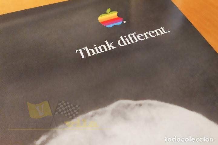 Coleccionismo de carteles: Poster de APPLE - Think Different - Benjamin Spock - 1997 - 50x70 - Foto 4