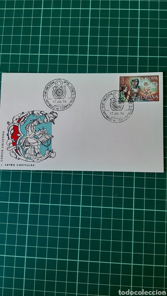 Poster collecting: 1976 SANTIAGO DE COMPOSTELA GALICIA MATASELLO EXPOSICI&Oacute;N NACIONAL ARTESANAL 3