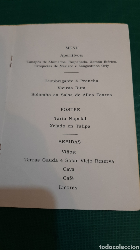 Coleccionismo de carteles: C&Oacute;DICE CALIXTINO RUTA JACOBEA RESTAURANTE MEN&Uacute; 2003 - Foto 3