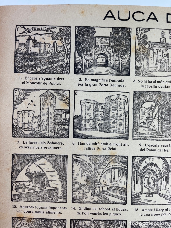 Coleccionismo de carteles: AUCA DE POBLET. - Foto 2