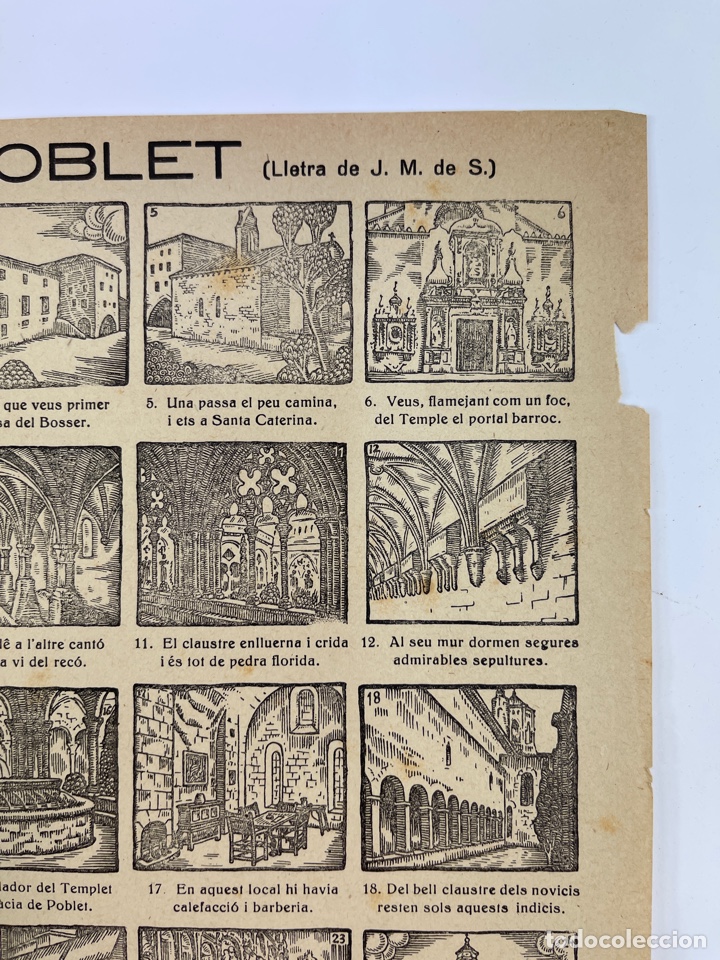 Coleccionismo de carteles: AUCA DE POBLET. - Foto 3