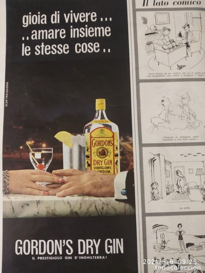 Coleccionismo de carteles: GINEBRA GORDONS EL PRESTIGIO DE INGLATERRA GIN.